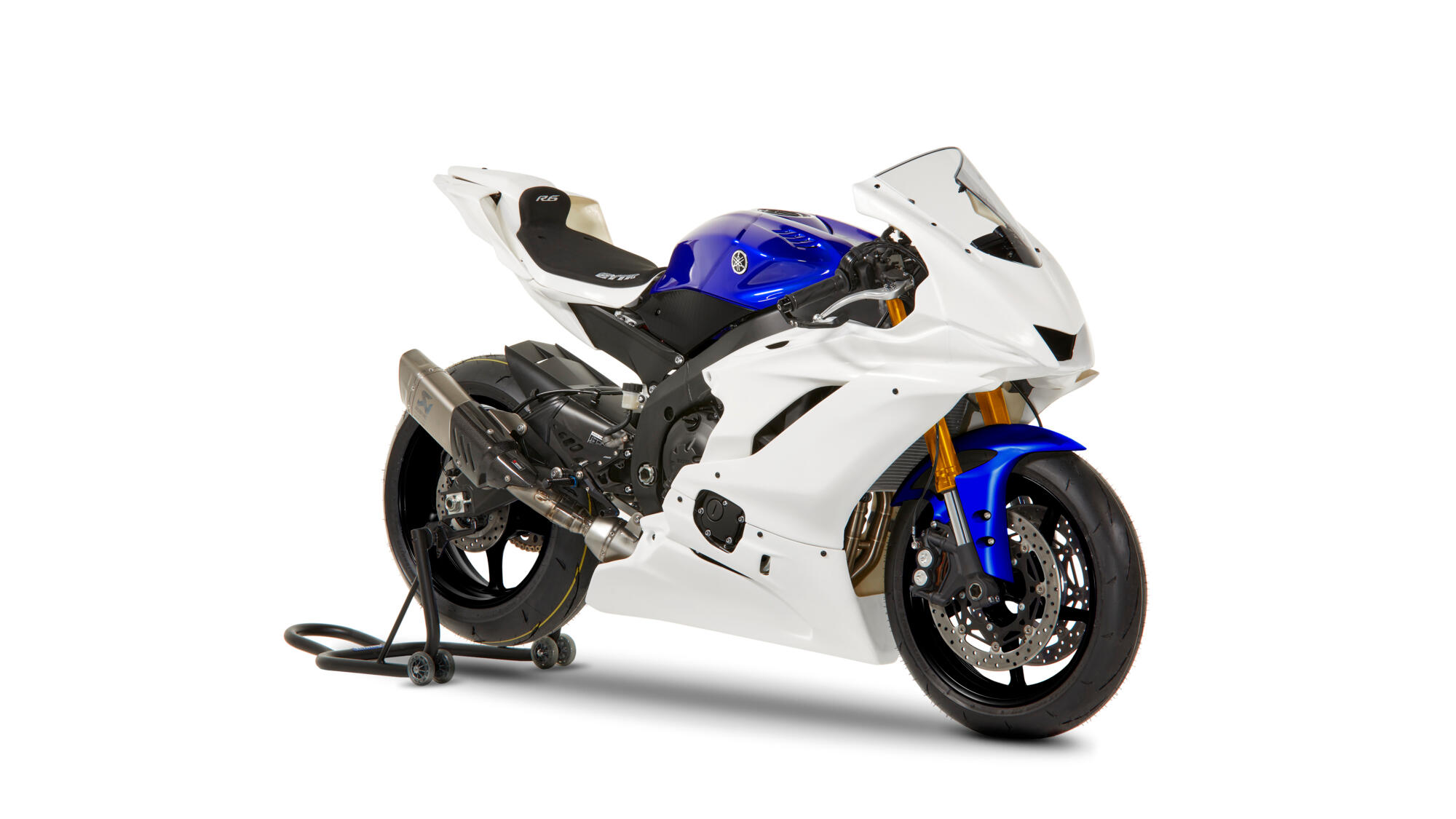 moto 2022-Yamaha-YZF600 blanca