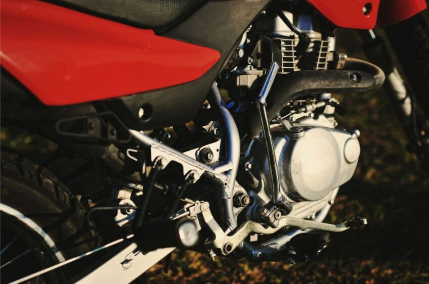 Conoce las partes de una moto