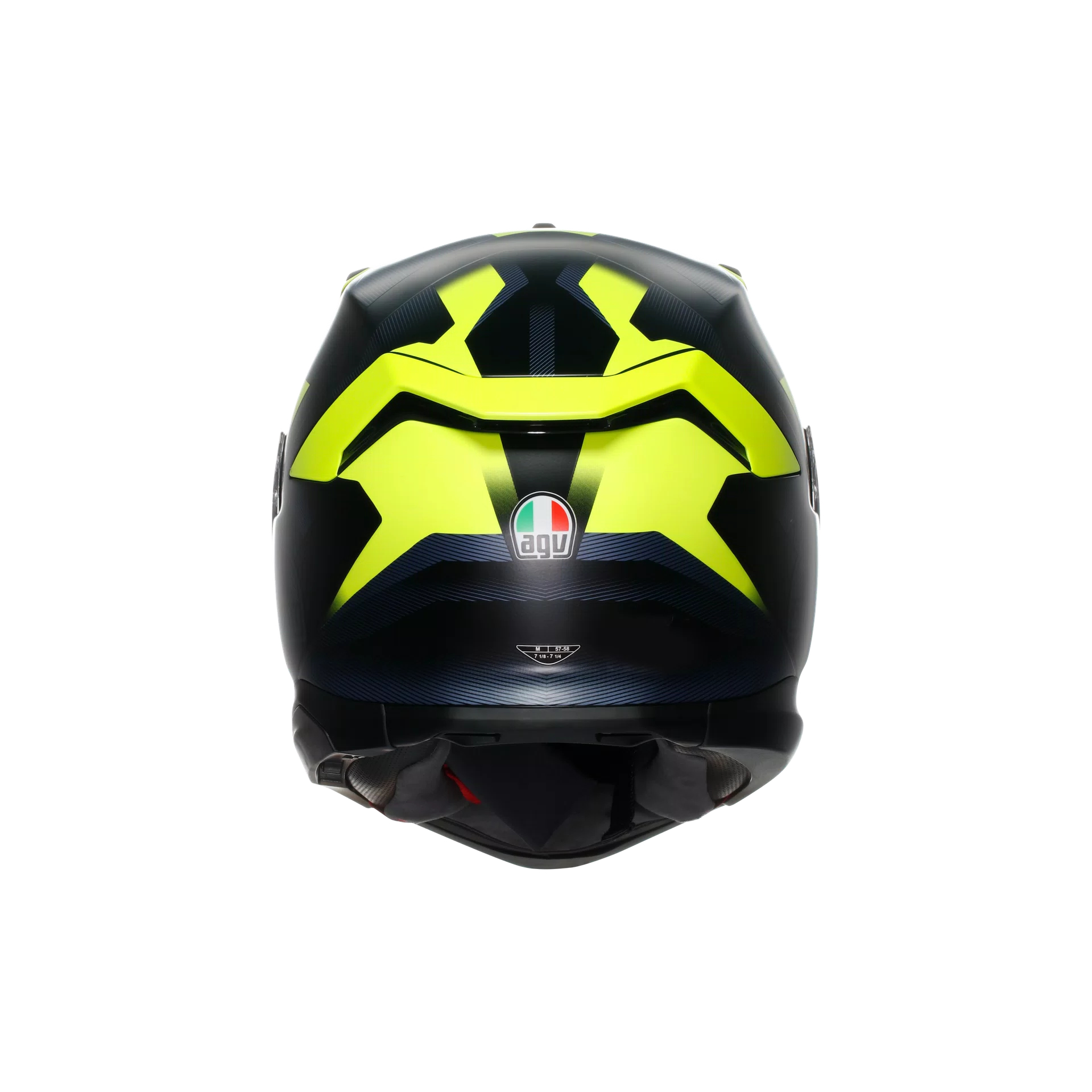 casco AGV K7 GLIMPSE MATT BLACK/YELLOW FLUO - Imagen 3