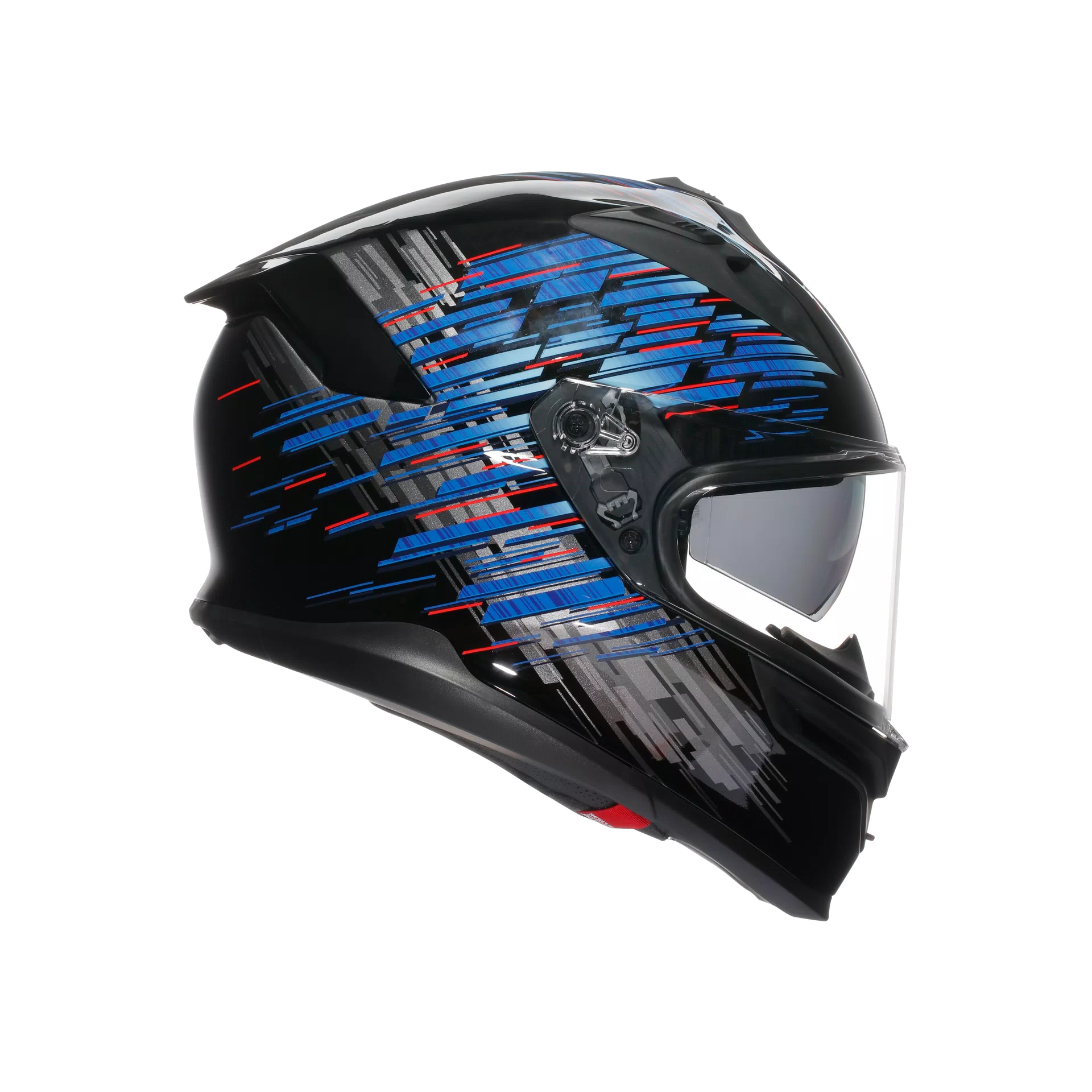 casco AGV K7 GENISYS MATT BLACK/BLUE/GREY - Imagen 6