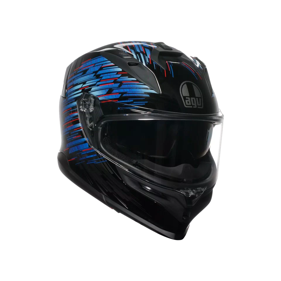 casco AGV K7 GENISYS MATT BLACK/BLUE/GREY